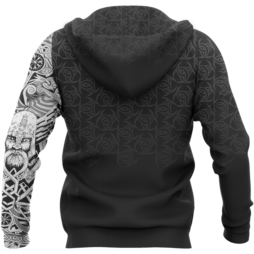 Viking Odin Norse Valhalla Best Viking Tattoo Hoodie