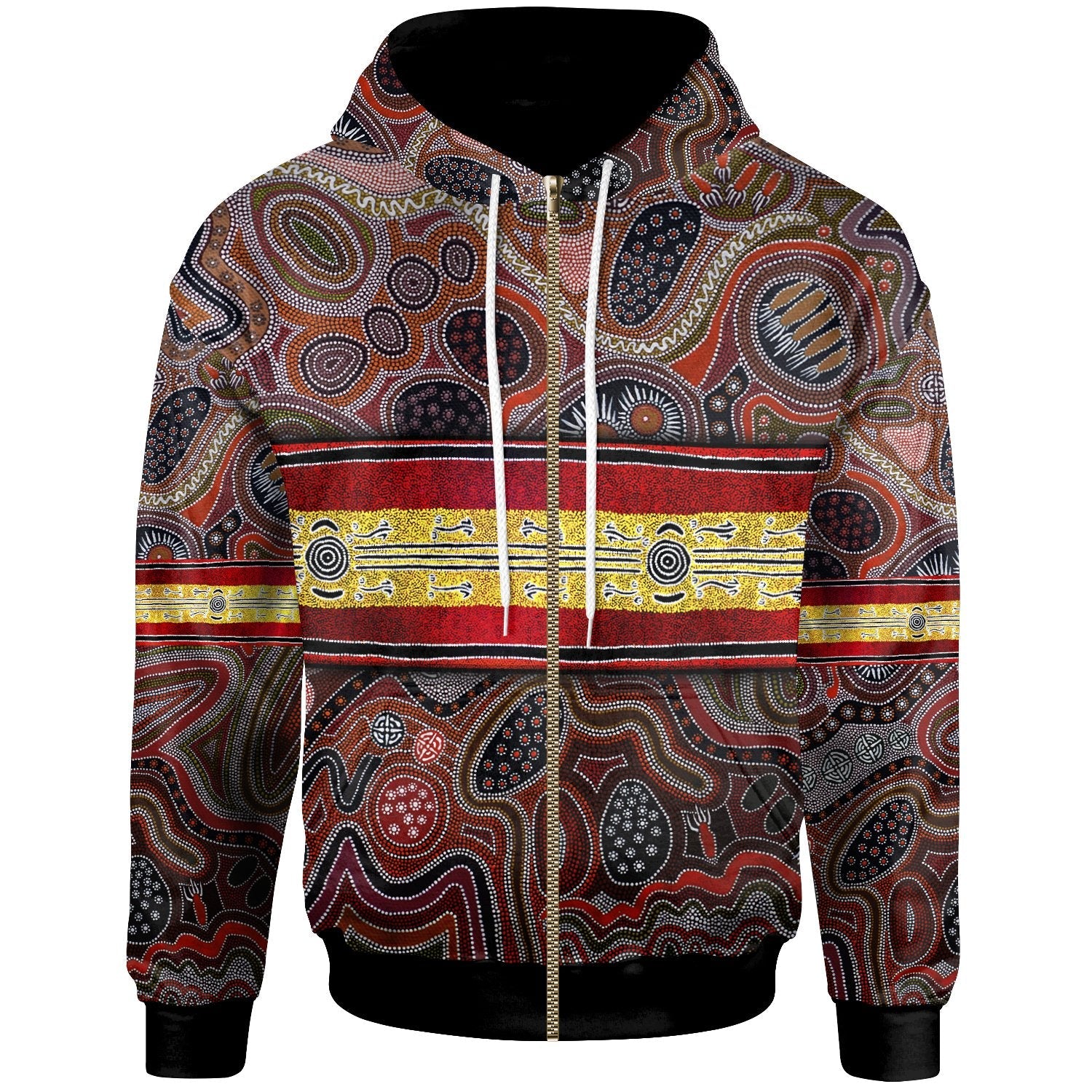 Zip Hoodie - Aboriginal Unique Style 2022