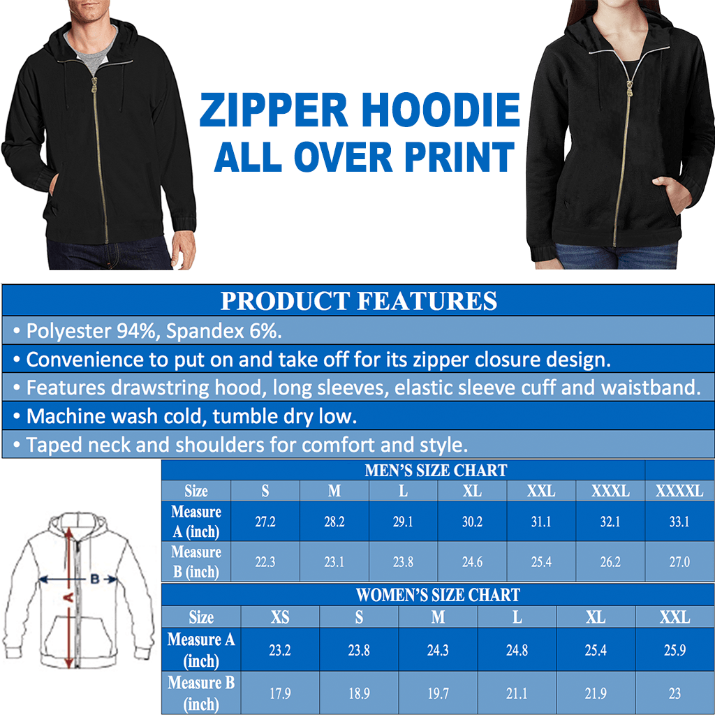 Zip Hoodie - Kangaroo Hoodie Australian Coat Of Arms Special Version Unisex